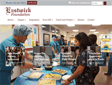 Tablet Screenshot of eastwickfoundation.org